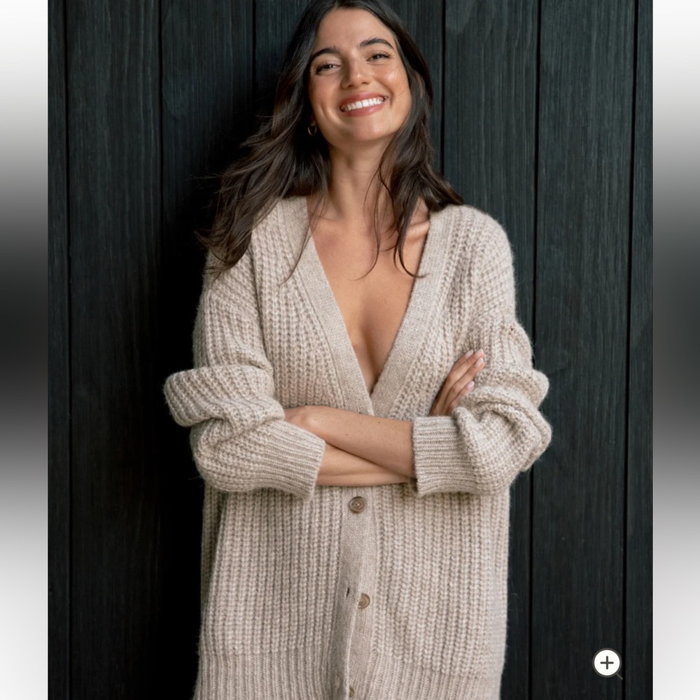 JENNI KAYNE Alpaca Cocoon Cardigan - Picture 5 of 13